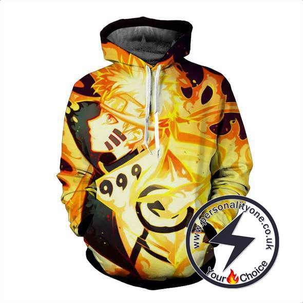 Naruto - Sage Mode 3D - Naruto Hoodies